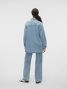 Vero Moda Hellblaues Damen Jeanshemd Jacke Vero Moda Naya