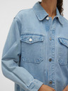 Vero Moda Hellblaues Damen Jeanshemd Jacke Vero Moda Naya