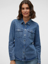 Vero Moda Blaues Damen-Denim-Shirt Vero Moda Jennie