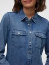 Vero Moda Blaues Damen-Denim-Shirt Vero Moda Jennie