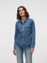 Vero Moda Blaues Damen-Denim-Shirt Vero Moda Jennie