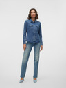 Vero Moda Blaues Damen-Denim-Shirt Vero Moda Jennie