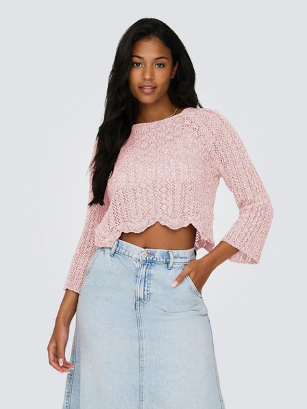 ONLY Hellrosa Damen ONLY Nola Pullover