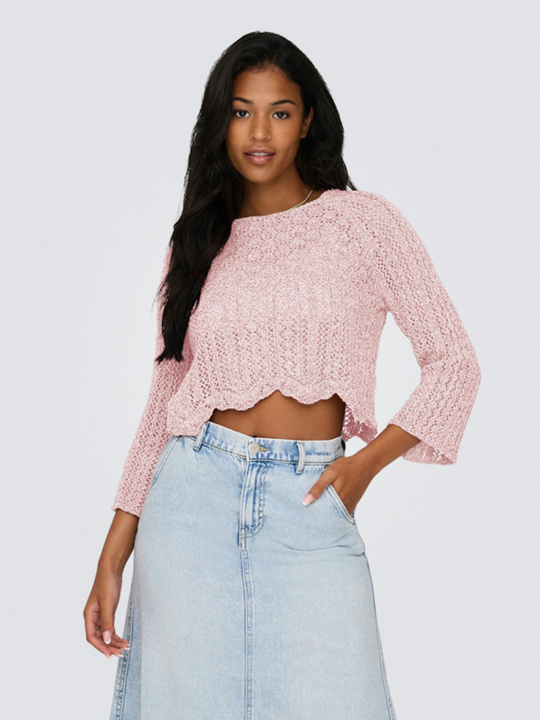 ONLY Hellrosa Damen ONLY Nola Pullover