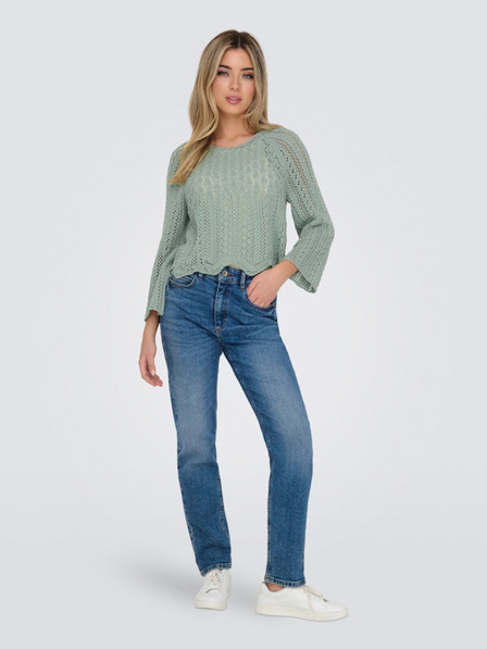 ONLY Grüner ONLY Nola-Pullover für Damen