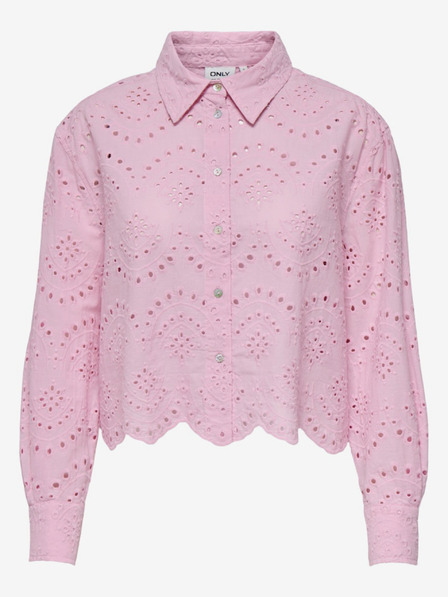 ONLY Pinkes Frauen-Shirt ONLY