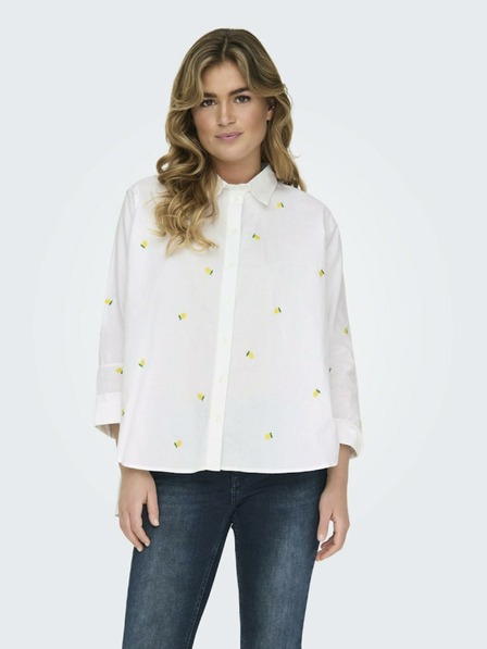 ONLY Weiße Damenbluse ONLY New Lina