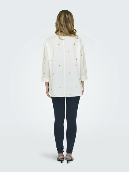 ONLY Weiße Damenbluse ONLY New Lina