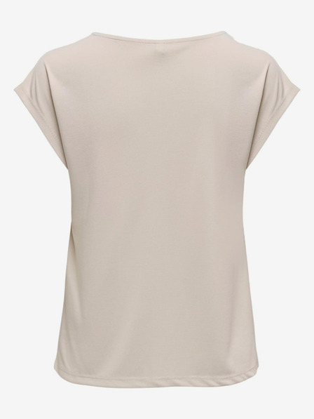 ONLY Beige Damen-T-Shirt NUR frei