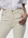 ONLY Cremefarbene Damenjeans ONLY Blush