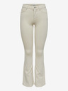 ONLY Cremefarbene Damenjeans ONLY Blush