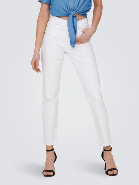 ONLY Weiße Damen-Skinny-Jeans ONLY Emily