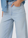 ONLY Hellblaue Damenjeans mit weitem Bein ONLY Madison