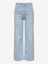 ONLY Hellblaue Damenjeans mit weitem Bein ONLY Madison
