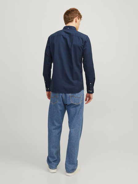 Jack & Jones Dunkelblaues Jack & Jones Brook-Hemd für Herren
