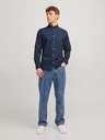 Jack & Jones Dunkelblaues Jack & Jones Brook-Hemd für Herren