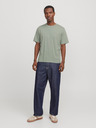 Jack & Jones Hellgrünes Jack & Jones Star-Hemd für Herren