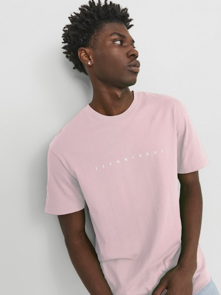 Jack & Jones Rosa Herren Jack & Jones Star T-Shirt