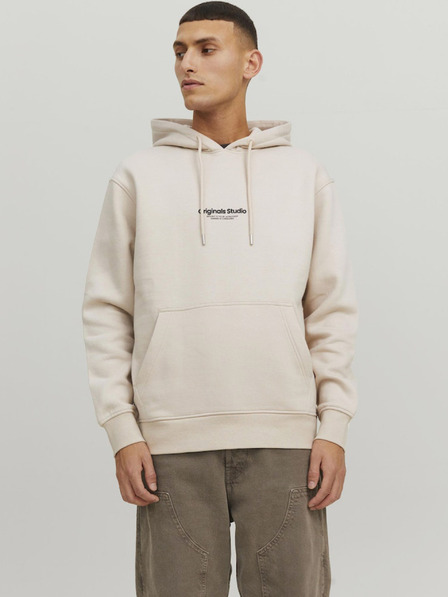 Jack & Jones Beige Jack & Jones Herren Vesterbro Hoodie