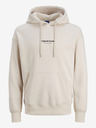 Jack & Jones Beige Jack & Jones Herren Vesterbro Hoodie