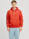 Jack & Jones Orange Jack & Jones Vesterbro Herren-Kapuzenpullover