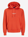 Jack & Jones Orange Jack & Jones Vesterbro Herren-Kapuzenpullover