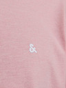 Jack & Jones Rosa Herren Jack & Jones Paulos T-Shirt