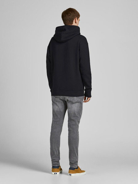 Jack & Jones Schwarzer Herren Jack & Jones Bradley Hoodie