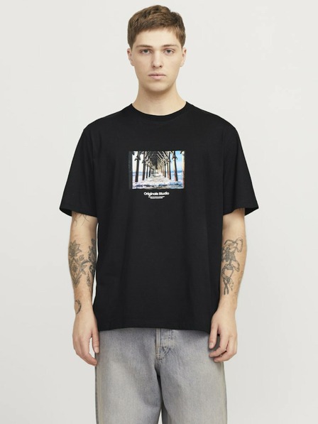 Jack & Jones Schwarzes Jack & Jones Vesterbro Hemd für Herren