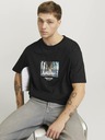Jack & Jones Schwarzes Jack & Jones Vesterbro Hemd für Herren