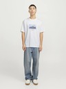 Jack & Jones Weißes Jack & Jones Herren Vesterbro T-Shirt