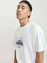 Jack & Jones Weißes Jack & Jones Herren Vesterbro T-Shirt