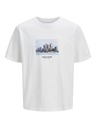 Jack & Jones Weißes Jack & Jones Herren Vesterbro T-Shirt