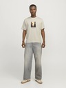 Jack & Jones Jack & Jones Vesterbro Beige Herrenhemd