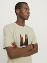 Jack & Jones Jack & Jones Vesterbro Beige Herrenhemd