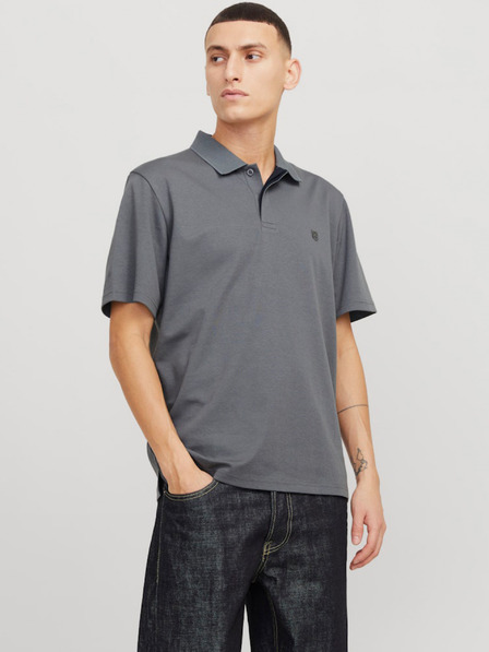Jack & Jones Graues Herren-Poloshirt Jack & Jones Crodney