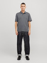 Jack & Jones Graues Herren-Poloshirt Jack & Jones Crodney