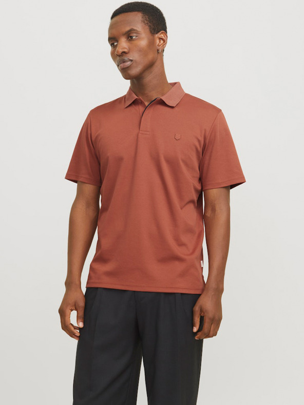 Jack & Jones Brick Herren-Poloshirt Jack & Jones Crodney