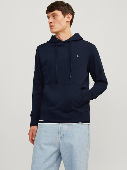 Jack & Jones Dunkelblauer Jack & Jones Paulos-Kapuzenpullover für Herren