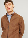 Jack & Jones Braune Jack & Jones Dylan Herrenjacke aus Wildleder