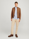 Jack & Jones Braune Jack & Jones Dylan Herrenjacke aus Wildleder