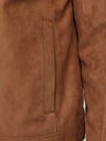 Jack & Jones Braune Jack & Jones Dylan Herrenjacke aus Wildleder