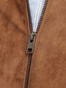 Jack & Jones Braune Jack & Jones Dylan Herrenjacke aus Wildleder