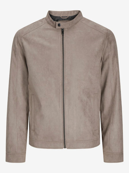 Jack & Jones Jack & Jones Dylan Herrenjacke aus beigem Wildleder