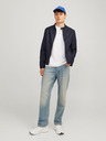 Jack & Jones Dunkelblaue Jack & Jones Dylan Wildlederjacke für Herren