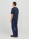 Jack & Jones Dunkelblaues Jack & Jones Logo-Hemd für Herren