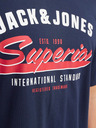 Jack & Jones Dunkelblaues Jack & Jones Logo-Hemd für Herren