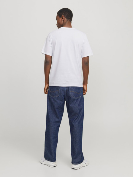 Jack & Jones Weißes Jack & Jones-Logo-Hemd für Herren