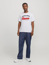 Jack & Jones Weißes Jack & Jones-Logo-Hemd für Herren