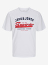Jack & Jones Weißes Jack & Jones-Logo-Hemd für Herren